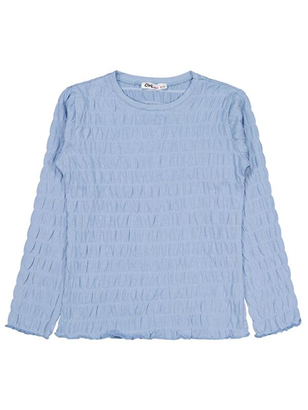 Civil Girls Raporlu 6-9 Yaş Sweatshirt - Mavi 8-9 Yaş