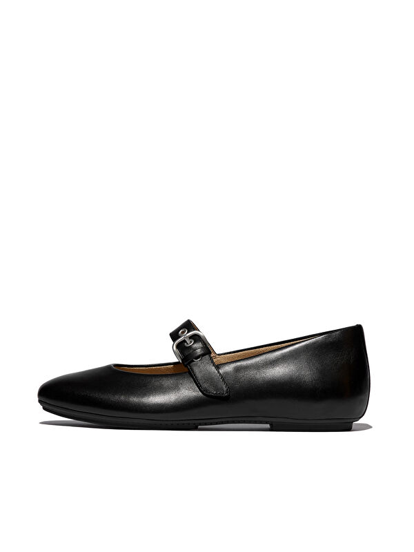 Fitflop Kadın Babet E3D-090 / D07 DELICATO Soft Leather Mary Janes