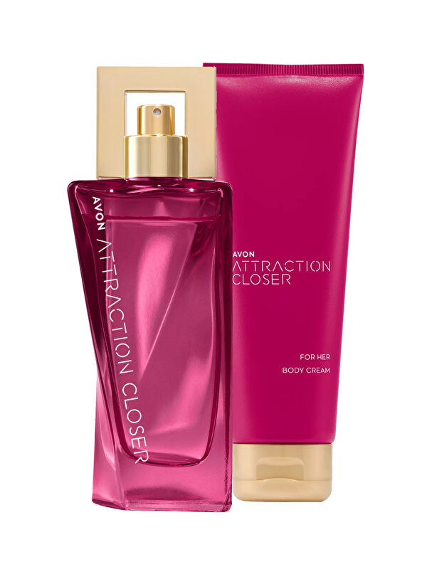 AVON Attraction Closer Kadın Parfüm ve Vücut Losyonu Paketi