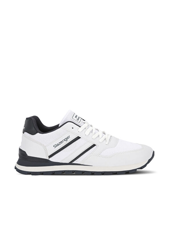 SLAZENGER ZAMBACK Erkek Beyaz / Lacivert Günlük Spor Ayakkabısı
