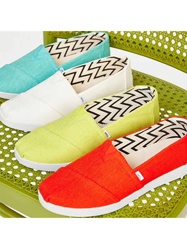 Toms Turuncu Toms Espadril Alpargata Kadın