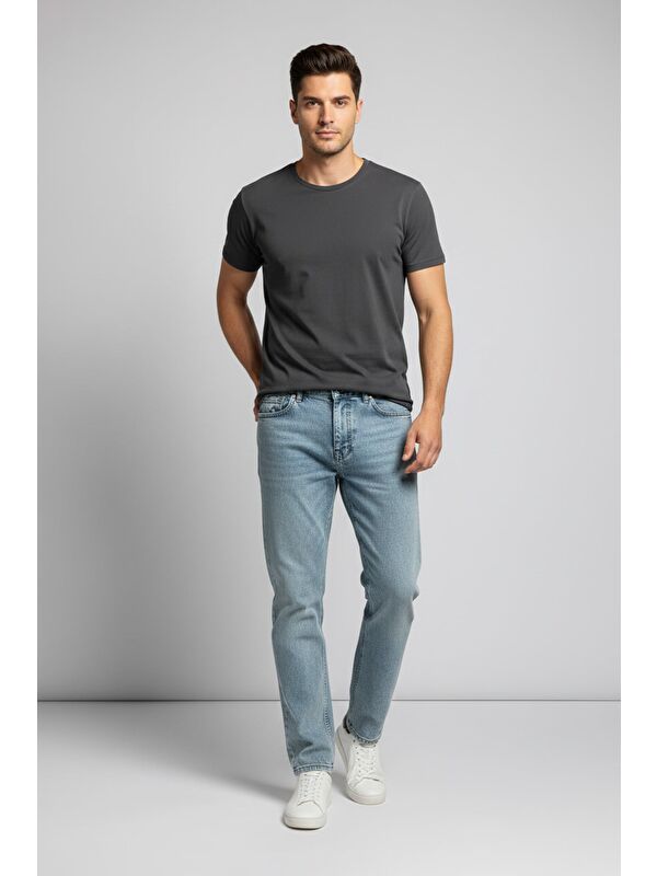 Fullamoda Fermuarlı Baggy Jean