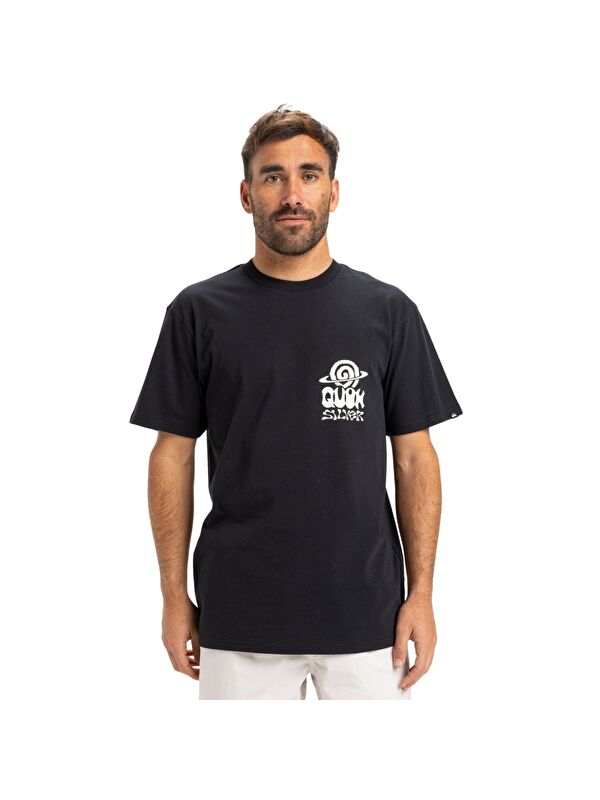 Quiksilver Skull Lines Erkek Yeşil Tişört