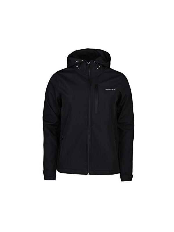 Lumberjack W-Ct2000 Tessa Softshell 2Pr Kadın Günlük Mont 101167541 Siyah