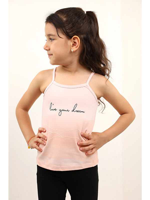 Toontoykids Kız Bebek Baskılı Atlet