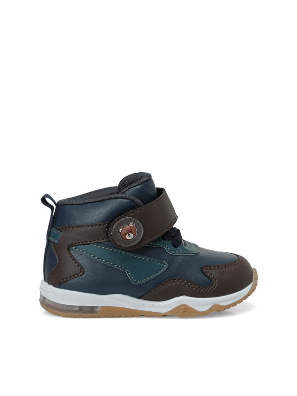 Polaris FOLEW.B Kahverengi Erkek Çocuk High Sneaker