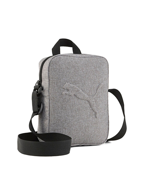 Puma Buzz Heather Portable Gri Omuz Çantası
