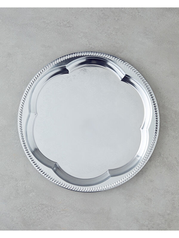 English Home Noble Metal Tepsi 35 cm Silver