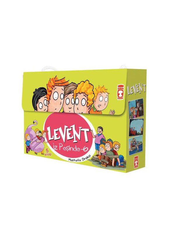 Timaş Çocuk Levent İz Peşinde 6 Set 5 Kitap
