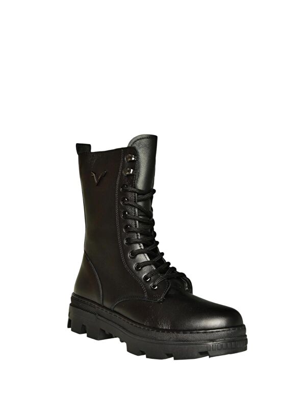 Siyah Kadın Bot V999049103 - Görsel 3