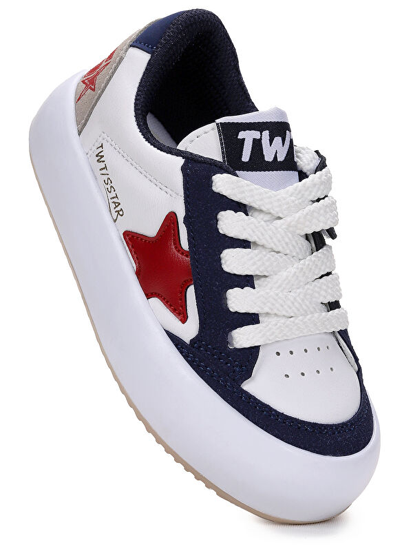 Rida Günlük Cırtlı Bağcıklı Erkek Çocuk Spor Ayakkabı - Görsel 2