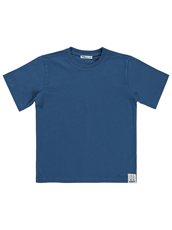 Civil Boys Basic Surf Etiketli 10-13 Yaş Tişört - Yeşil 12-13 Yaş