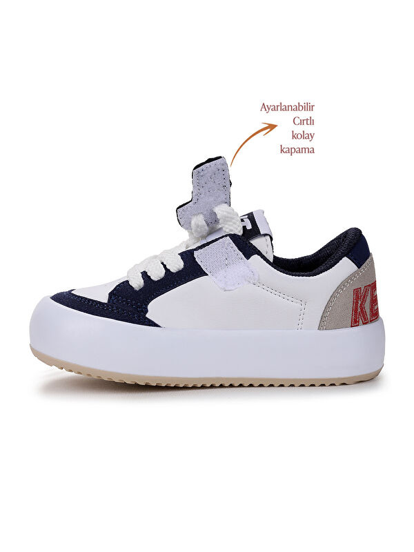 Rida Günlük Cırtlı Bağcıklı Erkek Çocuk Spor Ayakkabı - Görsel 5