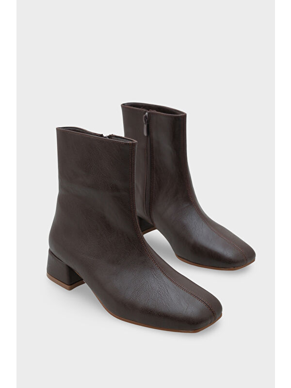 Elinor Kısa Topuklu Kadın Bot - Görsel 3