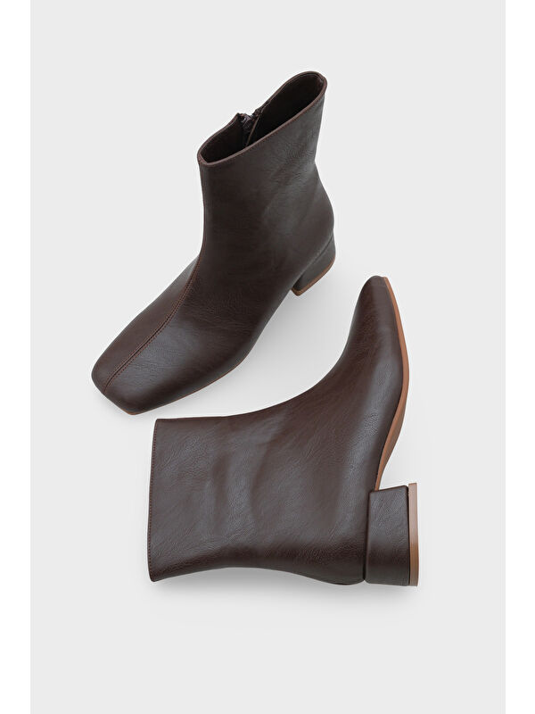 Elinor Kısa Topuklu Kadın Bot - Görsel 4