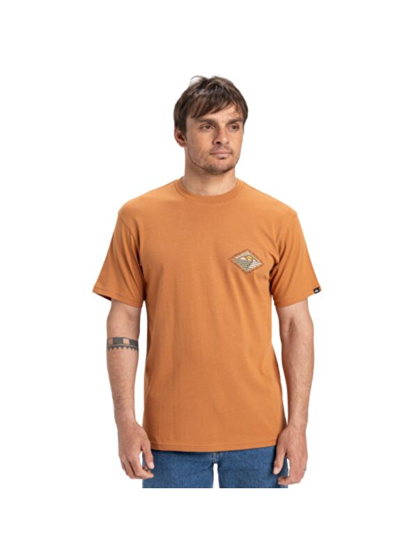 Quiksilver Evo Original Bs Erkek Sarı Tişört