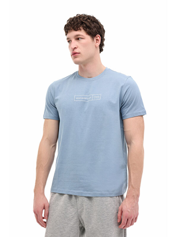 Lumberjack Mavi Erkek Kısa Kol T-Shirt