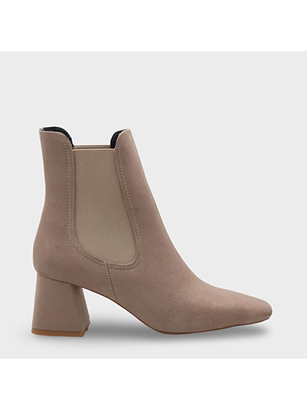 Ronny Sivri Burunlu Yandan Lastikli Kadın Bot - Görsel 2