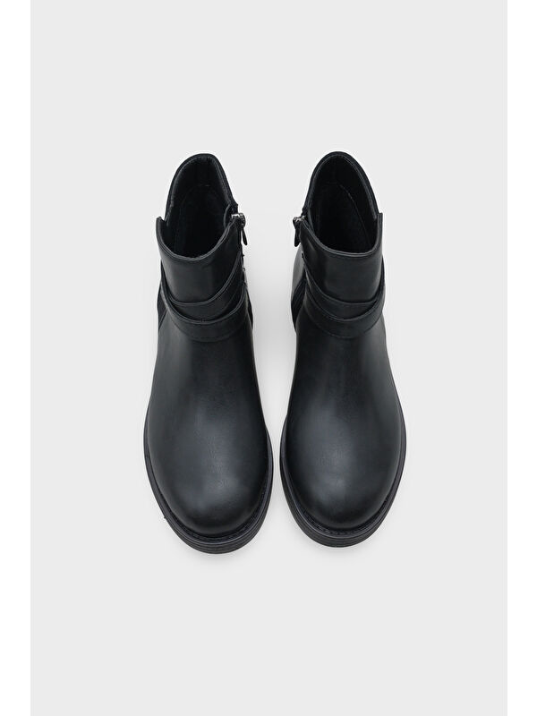 Tory Yandan Fermuarlı Kadın Bot - Görsel 7