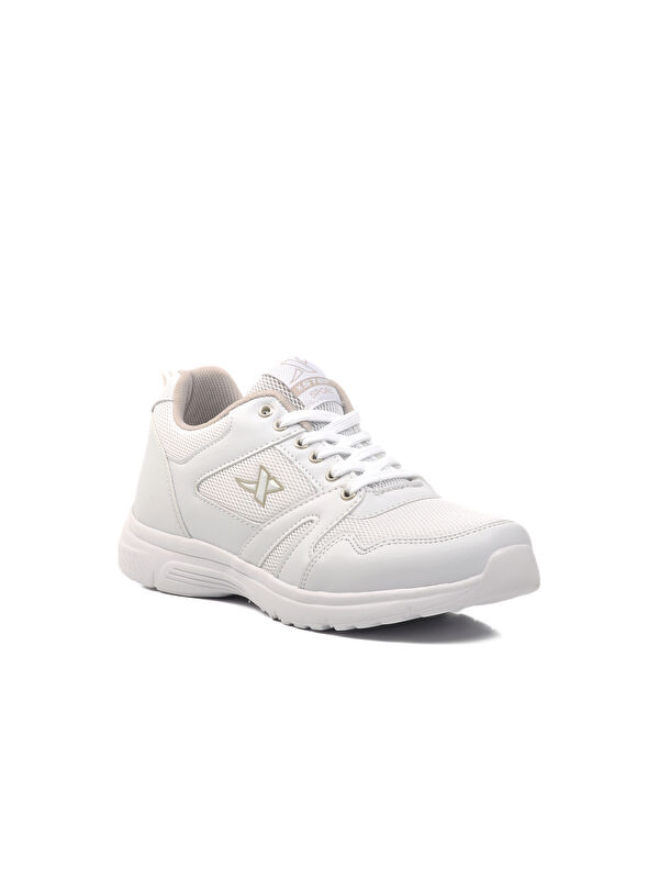 Beyaz Fileli Hafif Erkek Spor Ayakkabı Xstep 020 M - Görsel 4