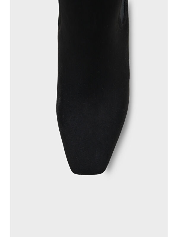 Ronny Sivri Burunlu Yandan Lastikli Kadın Bot - Görsel 4