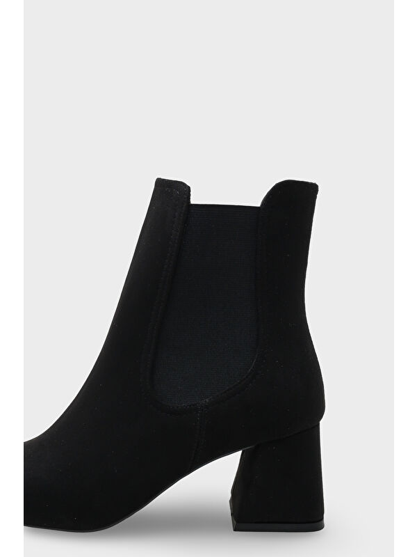 Ronny Sivri Burunlu Yandan Lastikli Kadın Bot - Görsel 6