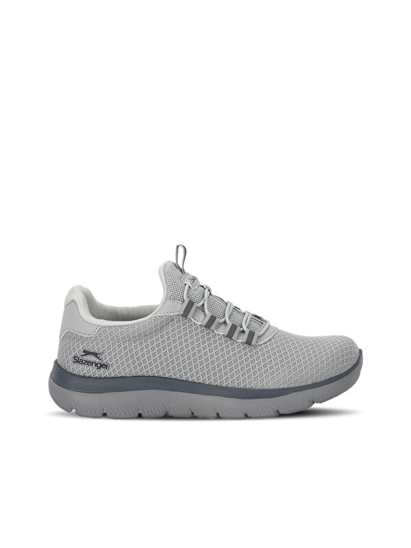 SLAZENGER FLEX FIT I Kadın Gri Koşu & Yürüyüş Spor Ayakkabısı