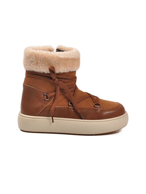 Taba İçi Polarlı Kaymaz Kız Çocuk Bot Selis F - Görsel 3