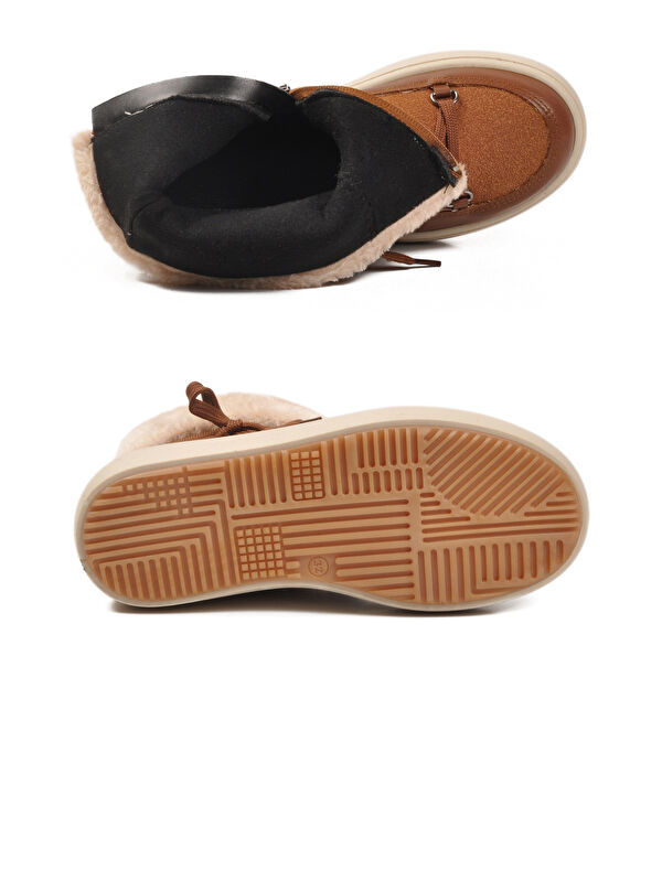 Taba İçi Polarlı Kaymaz Kız Çocuk Bot Selis F - Görsel 6