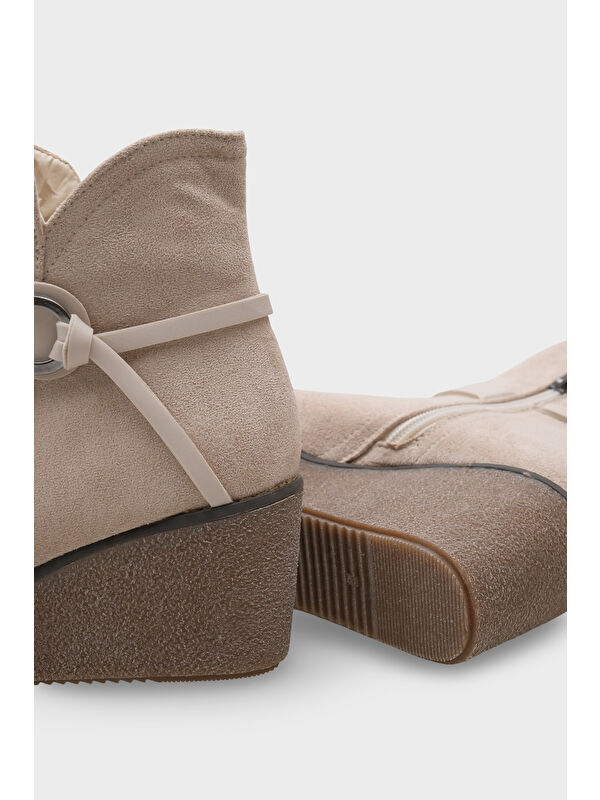 Vilma Dolgu Topuklu Kadın Bot - Görsel 5