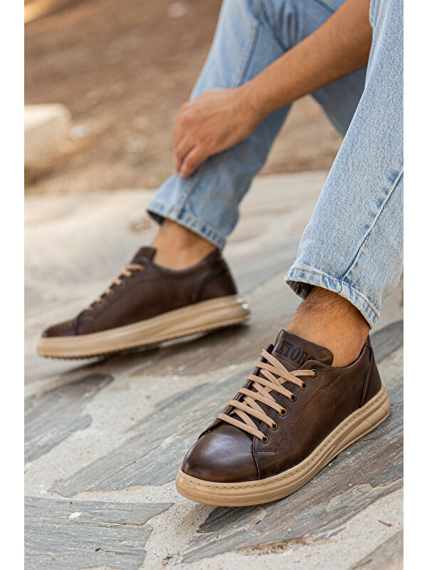 D0845 Günlük Ortopedik Erkek Ayakkabı - Görsel 4