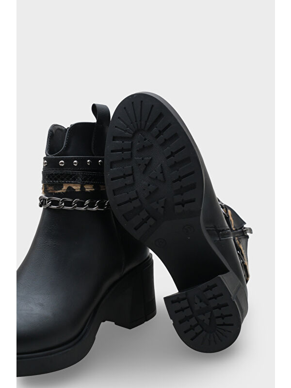 Meridith Metal Tokalı Kadın Bot - Görsel 6