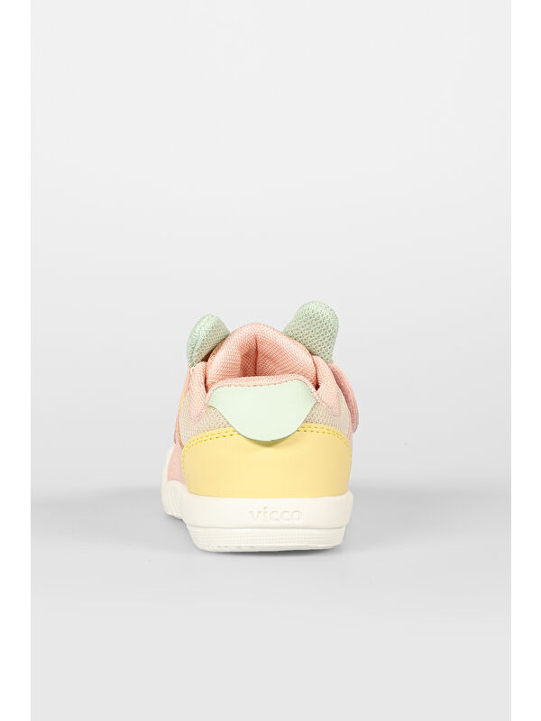 Loca Baskılı Kız Bebek Pudra Günlük Ayakkabı - Görsel 6