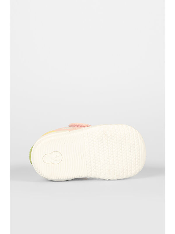 Loca Baskılı Kız Bebek Pudra Günlük Ayakkabı - Görsel 8