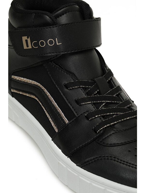 BRENTA G 4PR Siyah Kız Çocuk High Sneaker - Görsel 8