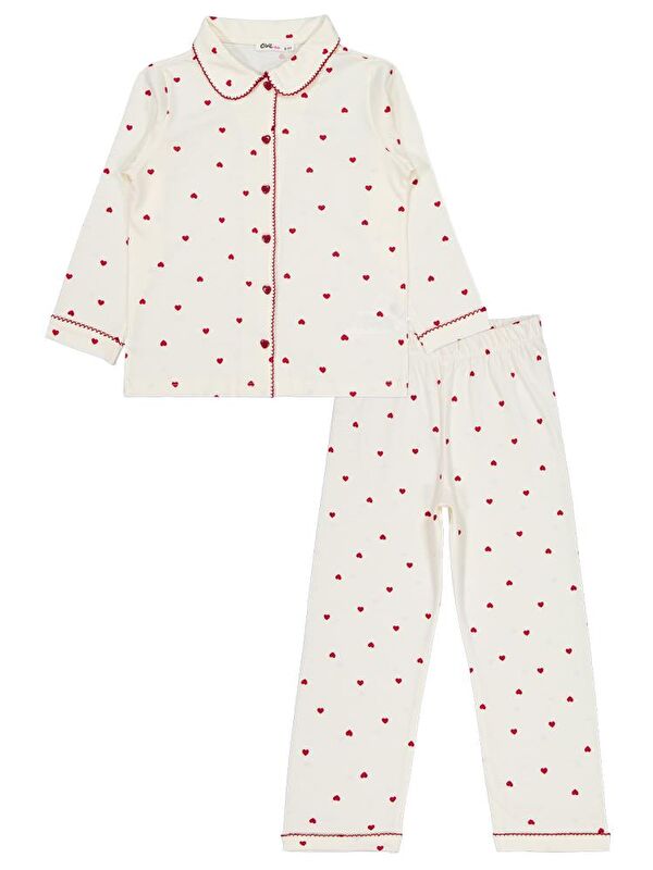 Civil Girls Kalpli 10-13 Yaş Pijama Takımı