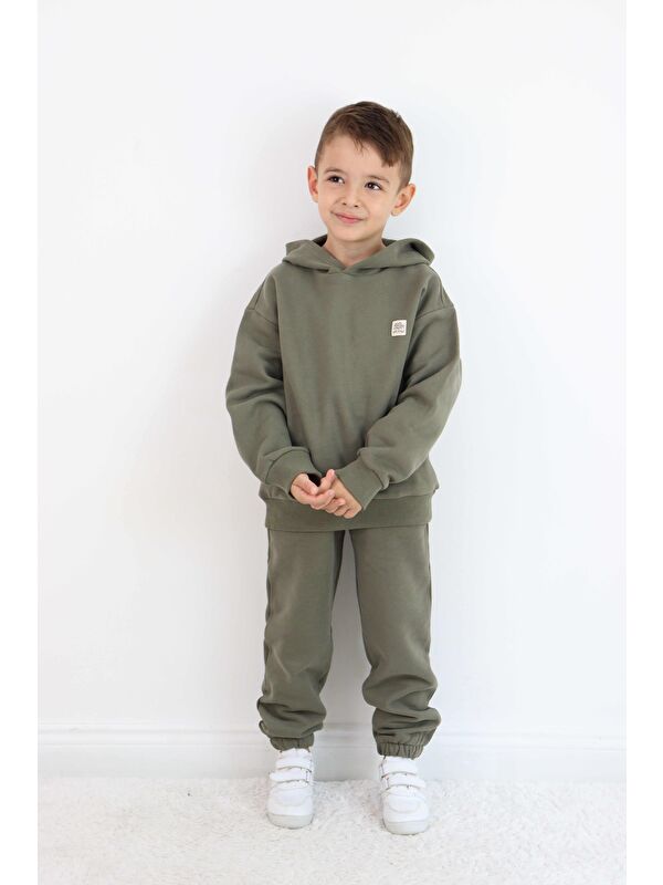 Miababy Unisex Kapüşonlu Eşofman Takımı