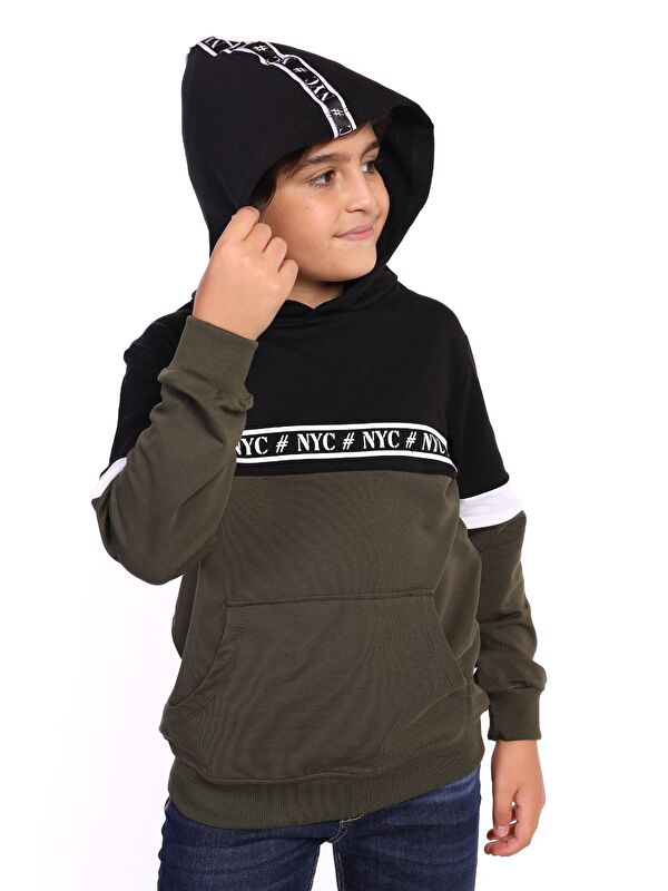 Toontoykids Erkek Çocuk Baskılı Sweatshirt