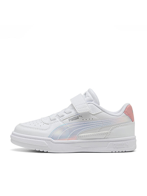 Puma Caven III Holo 2.0 Ac+Ps Çocuk Beyaz Sneaker