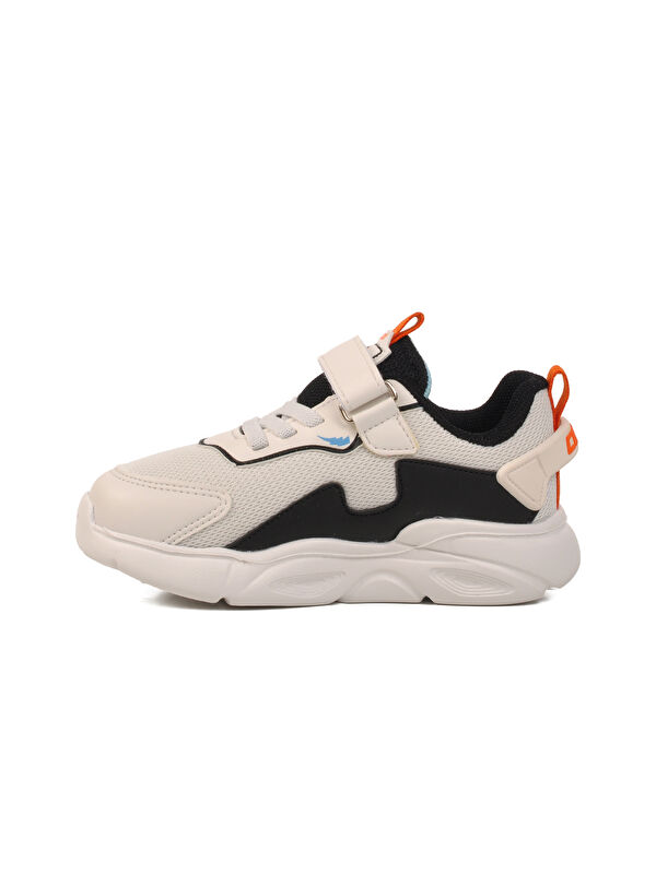 Beyaz Işıklı Cırtlı Unisex Çocuk Spor Ayakkabı Ruby P - Görsel 3