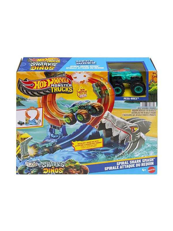 Hot Wheels Monster Trucks Köpekbalığı Oyun Seti JFR08