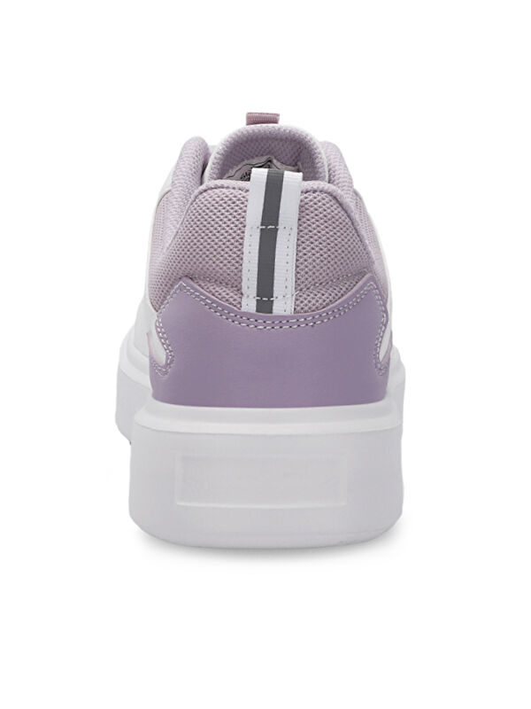 LONDON I Kadın Beyaz / Lila Günlük Spor Ayakkabısı - Görsel 5