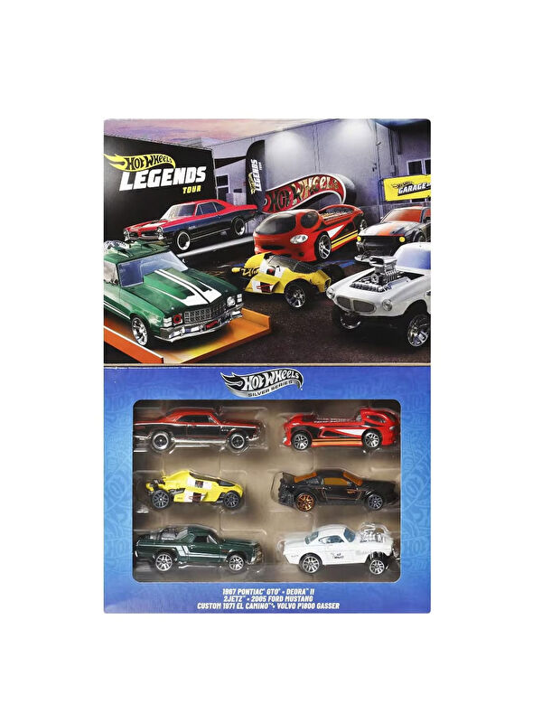 Hot Wheels Efsane Temalı Çoklu Arabalar JBY78