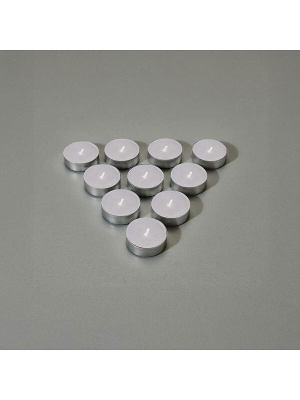 Mumsan 25'li Tealight Mum - Gri - 3,8 cm