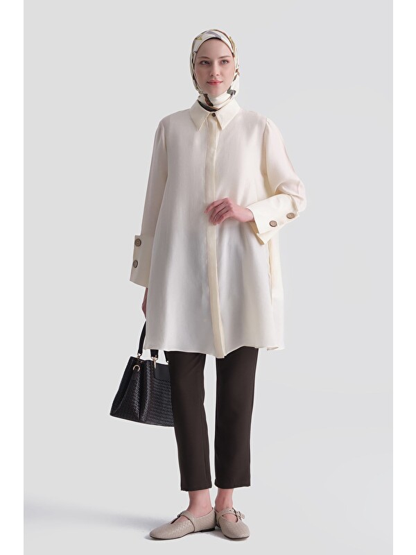 ARMİNE Trend Pantolon 26Yt209 Kahverengi