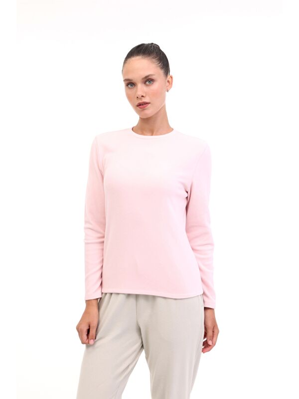 Kinetix WB 7 BEYZA POLAR 5PR Pembe Kadın Polar