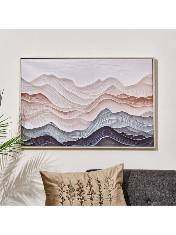 Evidea Deco Montana Tablo - Renkli - 90x60 cm
