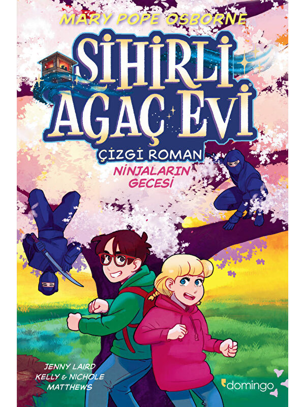 Domingo Yayınevi Sihirli Ağaç Evi - Çizgi Roman 5 - Ninjaların Gecesi