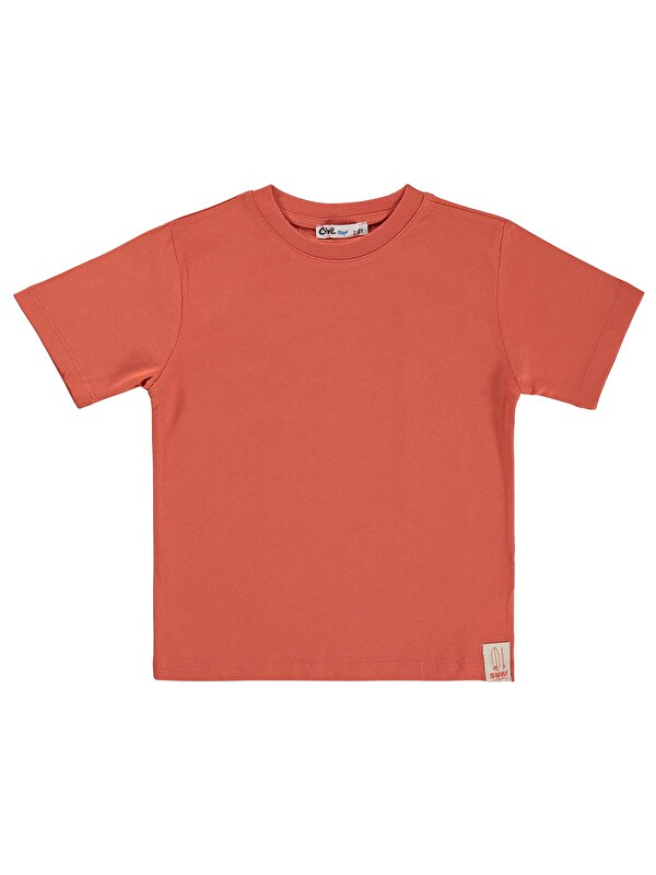 Civil Boys Basic Surf Etiketli 2-5 Yaş Tişört - Turuncu