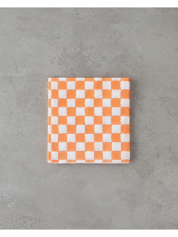 English Home Squarify Orange 20'li Kağıt Peçete 33x33 cm Sarı